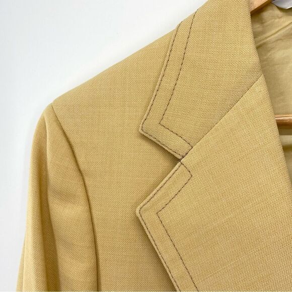 Vintage 1960s Yellow Kingsridge Suit Jacket - Picture 6 of 16